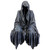 Reaping Solace The Creeper Reaper Sitting Statue for Home Decor, Gothic Shelf Sitting Resin Garden Statue Sculpture Halloween Decor for Office Living Room Bedroom Desktop Ornament