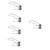 Veemoon 5pcs Wine Rack Ornament Display Stand Table Top Display Stand Metal Storage Shelves Table Wine Display Rack Countertop Wine Holder Wine Holder Stand Single Wine Rack Bottle Stand