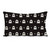 AACORS Halloween Pillow Cover 12X20 Inch Ghost Polka Dots Decoration Holiday Farmhouse Pillow Case Decor for Home Sofa Couch (Black) AA234-12