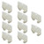Yardwe Drawer Slide 10pcs Plastic Drawer Guides Drawer Track Guides Replacement Furniture Parts for Dressers Hutches Drawer Systems