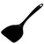 Chef Craft Basic Melamine Jumbo Turner/Spatula, 11.75 inch, Black