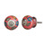 Indian Shelf 2 Pieces Knobs for Dresser Drawers | Sunflower Knobs for Dressers | Blue Pull Knob | Ceramic Pulls | Kitchen Door Knobs | Cabinet Knobs Farmhouse
