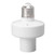 Smart Wifi E27 E26 Light Socket Timing Wireless Voice Control Lamp Bulb Holder Compatible for Google Home Alexa WiFi Intelligent Lamp Holder