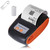 GZGYNADAST 58mm Bluetooth Receipt Printer, Mini pos Printer,2 inch Pocket Ticket Printer,58mm Bluetooth Bill Printer(Orange Color)