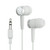 GRAPHICS & MORE Volleyball Novelty in-Ear Earbud Headphones - White