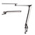 Tedgor LED Desk Lamp, Architect Task Lamp, 12W Eye-Caring Metal Swing Arm Dimmable Drafting Table Lamp with Clamp,Touch Control Desk Lamp, Study Reading Work Office Workbench