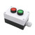 FEHAUK AC 660V 10A Momentary Start/Stop Red Green Sign NO NC Push Button Switch Station