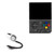 BoxWave Cable Compatible with Miyoo Mini Plus - AllCharge miniSync, Retractable, Portable USB Cable for Miyoo Mini Plus - Jet Black