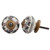 Indian Shelf 4 Pack Dresser Knobs Vintage|Flower Pulls & Knobs|Modern Farmhouse Cabinet Pulls Cherry|Kitchen Door Knob Ceramic|Decorative Knobs for Cabinets & Drawers|Nursery Drawer Knobs