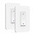Smart Dimmer Switch 3 Way Smart Switch 2.4GHz Wi-Fi Light Switch Compatible with Alexa and Google Home, Needs Neutral Wire, Single-Pole 2-Pack