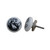 Indian Shelf 4 Pack Knobs and Pulls | Black Dresser Knobs | Lion Face Flat Fauna Cabinet Pulls | Ceramic Decorative Drawer Knobs | Knobs for Drawer | Kids Cabinet Knobs | Kids Knobs