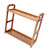 Alipis Kitchen Storage Rack Storage Rack Shelves Plastic Storage Shelves Seasoning Bottle Holder Double-deck Storage Shelf Plastic Bathroom Shelf Coffee Commodity Cruet Rack
