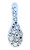 Disney Mickey and Minnie Mouse Ceramic Spoon Rest, 9 Inches (Black and White)