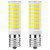 E17 LED Bulb Dimmable, 7W Microwave Oven Bulb, Daylight White 6000K, 60W Halogen Bulb Replacement for Microwave, Over Stove Appliance, Range Hood, E17 Intermediate Base (2 Pack)