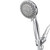OPPIP High Pressure Chrome Handheld Shower, Hand Held Showerhead Massage Setting Shower Heads With 59 Inch Stainless Steel Hose and Shower Head Holder, Adjustable Replacement Hand Shower Kits
