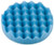 Optimum (BWF2013-6.5) Waffle Foam Pad (Softest Finishing), Blue, 6.5"