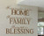 Having Somewhere to Go is a Home Blessing - Family Love Home - Wall Decal Saying, Adhesive Vinyl Lettering, Decoration Quote Design, Sticker Graphic Art Mural Decor