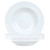 ZWERITOO 8-3/4-Inch Soup Plates 10 Ounces Pasta Bowls Set of 4 Wide Rim Soup Bowl Pasta Plate Shallow Bowls for Kitchen Porcelain Rimmed Bowls