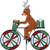 Premier Kites Bike Spinner - Reindeer