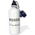 3dRose dont give a Fuck-Sports Water Bottle, 21oz , Multicolored