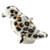 Indian Shelf 8 Pieces Dresser Drawer Knobs Vintage | Dotted Bird Decorative Dresser Knobs | Black Bedroom Dresser Knobs and Pulls | Ceramic Door and Drawer Pulls | Fancy Knobs | Fancy Cabinet Knobs