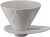 Hario V60 Mugen Coffee Dripper, Size 02, White