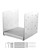 SPACEEUP Post Base 8"x8" Post Anchor 1PCS Adjustable Post Base Stainless Steel Concrete Post Anchor for Pavilion Deck Railing Support Decorative Anchor Plate