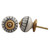 Indian Shelf 4 Pieces Drawer Pulls | Leaf Cabinet Knobs | Cabinet Door Knob Black | Drawer Knobs for Dresser Ceramic | Vintage Dresser Knobs | Cabinet Pulls and Knobs