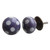 Indian Shelf 4 Pieces Pulls for Dresser | Polka Dot Fancy Door Knobs | Purple Kitchen Cabinet Knobs | Ceramic Drawers Knobs | Dressers Knobs | Cabinet Knobs and Pulls Set