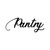 Vinyl Wall Quotes Stickers Pantry Vintage Wall Mural Wall Decoration Cursive Word Art Black Letters Wall Sticker for Floor Window Kitchen Dorm Cups 18in