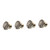 DOITOOL 4 Pcs Cabinet Door Handle Cabinet Door Knobs Metal Cabinets Vanity Drawers Drawer Pulls Cabinet Knobs Vintage Lion Head Pulls Knobs Door Pull Handle Drawer Pulls Handles Furniture
