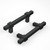 goldenwarm 10 Pack Cabinet Pulls Black Matte Black Drawer Pulls for Cabinets Square Matte Black Cabinet Handles for Kitchen Cabinet Hardware Black Pulls 3 Inch Hole Centers