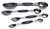 Prepworks by Progressive Magnetic Measuring Spoons, Set of 5,Black