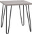 Ameriwood Home Owen Retro End Table, Sonoma Oak/Gunmetal Gray