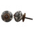 Indian Shelf 2 Pack Dresser Knobs Vintage|Leaf Fancy Drawer Pulls & Knobs|Cream Kids Drawer Pulls|Ceramic Western Door Knobs|Farmhouse Knobs for Cabinets & Drawers|Kids Knobs for Dresser Drawers