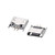 uxcell 10PCS Micro USB Female Socket Connector Jack, 5-Pin DIP 180 Degree, Replacement Adapter