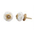 Indian Shelf 2 Pieces Bedroom Dresser Knobs and Pulls | Etched Door and Drawer Pulls | Fancy Knobs White | Knobs for Cabinets Ceramic | Bathroom Drawer Knobs | Knobs for Dresser