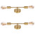 2-Light Golden Vanity Wall Sconces Light Fixtures, Industrial Bathroom Vanity Lights, Matte Golden Porch Wall Lamp?Modern Farmhouse Industrial Mirror Wall Lights for Living Room, Hallway, 2-Pack 2-Light Golden Vanity Wall Sconces Light Fixtures, Industrial Bathroom Vanity Lights, Matte Golden Porch Wall Lamp?Modern Farmhouse Industrial Mirror Wall Lights for Living Room, Hallway, 2-Pack