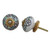 Indian Shelf 4 Pieces Knobs Dresser | Leaf Knobs and Pulls for Cabinets and Drawers | Cabinet Bar Pulls Black | Knobs for Cabinets Ceramic | Kids Cabinet Knobs | Nursery Drawer Knobs