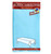 Party Dimensions Island Blue Solid Rectangular Plastic Table Cover | 54" x 108" 1 Pc