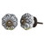 Indian Shelf 4 Pieces Shabby Chic Knobs | Spider Cabinet Drawer Knobs | Black Vintage Drawer Knobs | Ceramic Western Dresser Knobs | Pulls and Knobs Gold | Fancy Cabinet Pulls