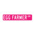 Vinyl Wall Quotes Stickers Egg Farmer Custom Wall Art Murals Home Decorations Profession Pure Solid Color Wall Sticker for Bedroom Laptop Refrigerator Notebook 28in
