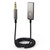 Aux to Bluetooth 5.1 Adapter 3.5mm Bluetooth Receiver for Car USB 2.0 with Built-in Microphone Wireless Car Kit for Music Streaming and Hands-Free Calling for Car Home Stereo