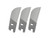 GARTOL Miter Shears Replacement Blade SK5 Steel Angle shears Blade,Multifunctional Angle Scissors SK 5 Blade, 3 pcs Miter Trim Cutter Replacement Blade for HD3101 and HD3102 Miter Cutter