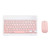 Wireless Bluetooth Keyboard and Mouse Combos, 10'' Ultra Slim Wireless Keyboard Mouse Set, Portable Rechargeable Keyboard for iOS (Phone/I-Pad), Android Tablets, Windows