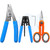 YICIZOL Fiber Optical Stripper Pliers Wire Strippers for FTTH Tools Optic Stripping Plier (VCFS-33-Slivery)