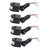 Motion Switch 4pcs Sensor Light LED Controller Motion Sensor Light Outdoor Motion Light Switch Sports Switch Jackbox Switch Replacement Motion Sensor Sensor Controller LED Abs