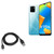 BoxWave Cable Compatible with vivo Y15s - DirectSync Cable, Durable Charge and Sync Cable for vivo Y15s