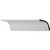 6"H x 6"P x 8 3/8"F x 94 1/2"L Brightton Large Crown Moulding