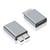 Poyiccot USB C to Micro B Adapter, Type C to Micro B Cable Adapter, 2Pack Micro B to USB C 3.1 Adapter for Hard Drive Cable, USB C Hard Drive Cable Adapter for USB 3.0 External Portable SSD HDD